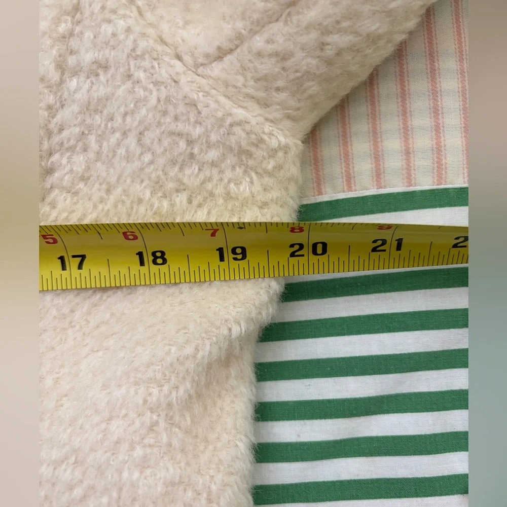 Nine West Cream Wool Coat - Picture 9 of 13